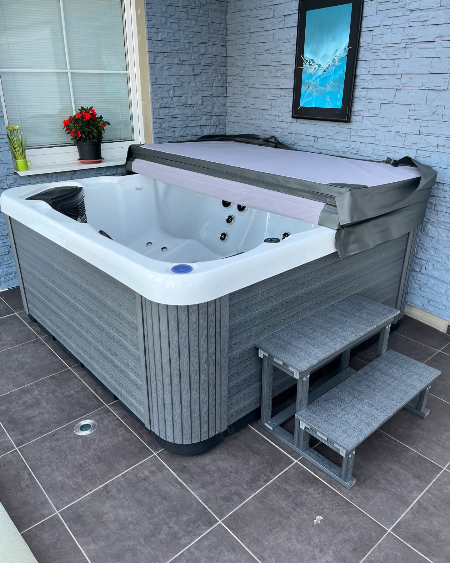 Showroom vířivek a koupacích sudů